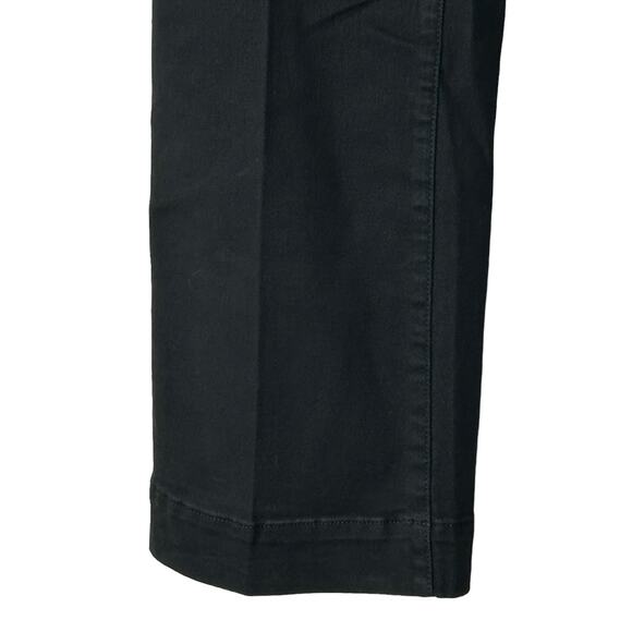 Everlane The Organic Kick Flare High Rise Ankle Pant Black Women 2 NWT - Picture 9 of 13